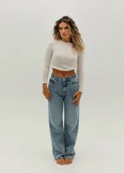 The Billie Jeans Medium Light Blue<GUAJA. Best Sale