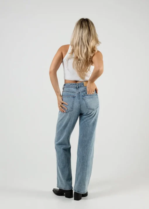 The Billie Jeans Medium Light Blue<GUAJA. Best Sale