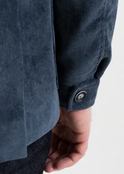 The Corduroy Safari Jacket Blue<De IONESCU Shop