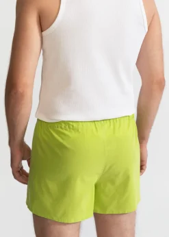 The Cotton Boxer Shorts - Pistachio green<De IONESCU Best