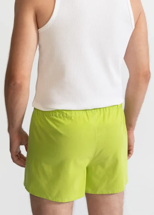 The Cotton Boxer Shorts - Pistachio green<De IONESCU Best
