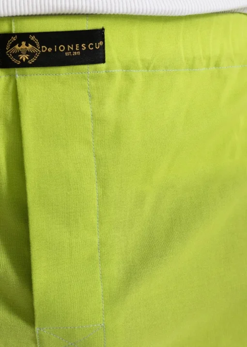 The Cotton Boxer Shorts - Pistachio green<De IONESCU Best