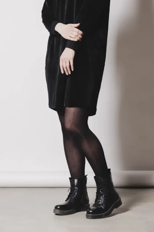 The 3D Pantyhose 20den Dots Black<Aarrelabel Best Sale