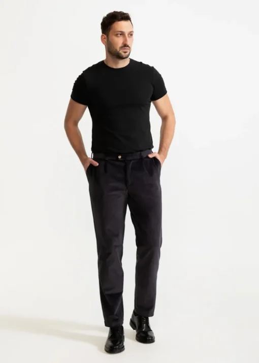 The Dacian Corduroy Trousers Grey<De IONESCU Cheap