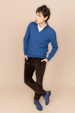 The Dacian Corduroy Trousers Dark Brown<De IONESCU Sale