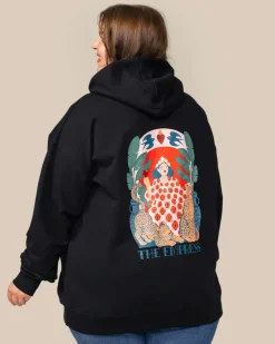 The Empress Hoodie Black<Toive Clearance