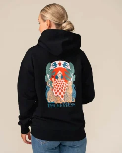 The Empress Hoodie Black<Toive Clearance