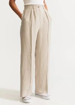 The Figa Hemp Trousers Natural<De IONESCU Store