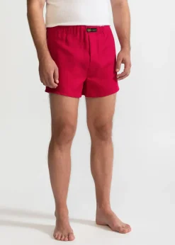 The Linen Boxer Shorts Siclam Red<De IONESCU Cheap