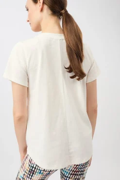 The New V-Neck White<MANDALA Store