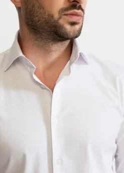 The Peles Egyptian Cotton Shirt White<De IONESCU Clearance