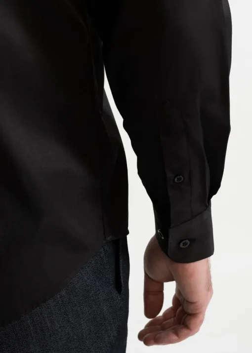 The Peles Egyptian Cotton Shirt Black<De IONESCU Best Sale