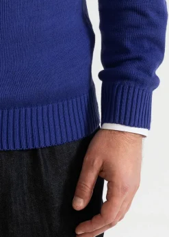 The Rodna 100% Cotton Crewneck Indigo Blue<De IONESCU Cheap