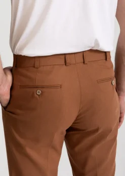 The Romana Cotton Trousers Light Brown<De IONESCU Sale