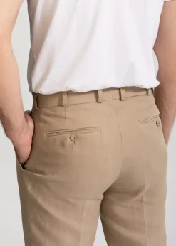 The Romana Linen Trousers Sand<De IONESCU New