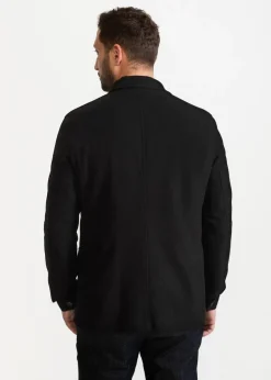 The Safari Wool Jacket Black<De IONESCU Hot