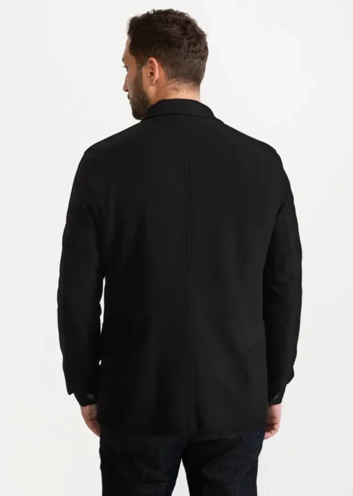 The Safari Wool Jacket Black<De IONESCU Hot