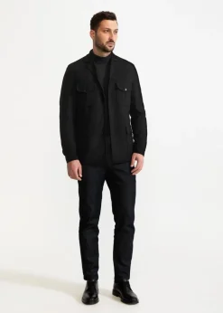 The Safari Wool Jacket Black<De IONESCU Hot