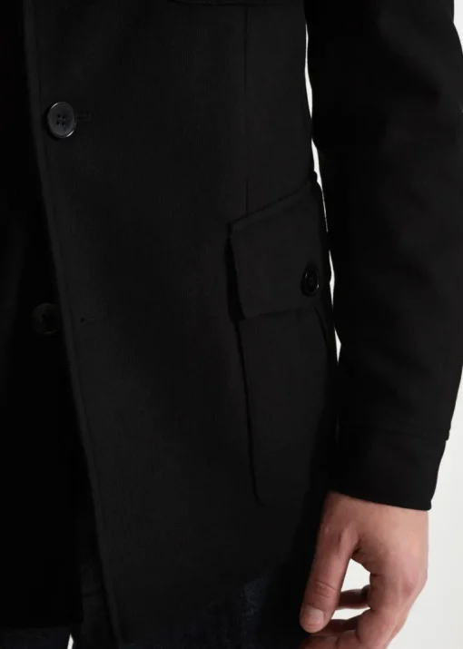 The Safari Wool Jacket Black<De IONESCU Hot