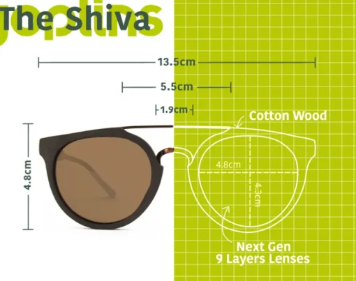The Shiva Aurinkolasit<Joplins Sunglasses Sale