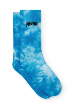 Tie Dye Socks Blue<NWHR Clothing Clearance