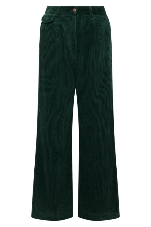 Tiikeri puuvillaa Cord housut Soft Ivy<KOMODO Store