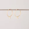 Timantti Korvarenkaan Riipus Kulta<fejn jewelry New