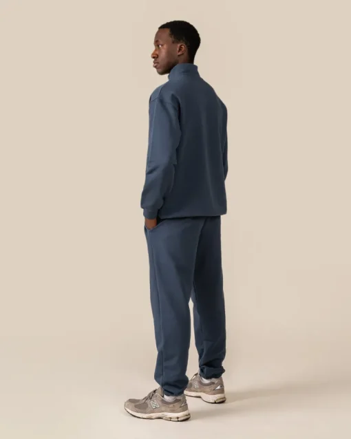 Half-zip Blue-Grey<Toive Online
