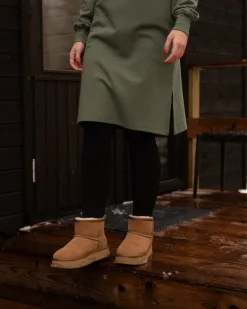 Hoodie Dress Sage Green<Toive Best Sale