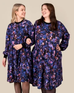 Long Sleeve Dress Lilac Kide<Toive Fashion
