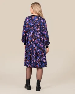 Long Sleeve Dress Lilac Kide<Toive Fashion