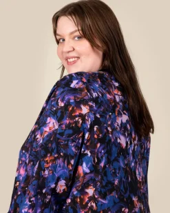 Long Sleeve Dress Lilac Kide<Toive Fashion