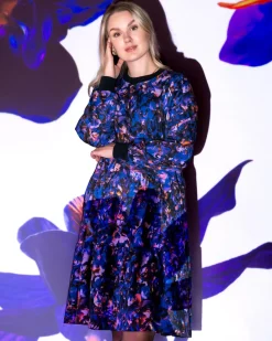 Long Sleeve Dress Lilac Kide<Toive Fashion