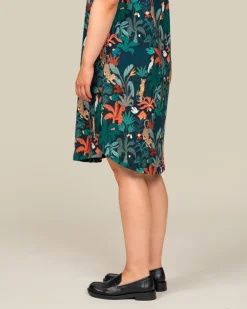 T-Shirt Dress Tropical Forest<Toive Discount
