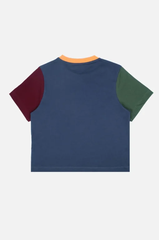 Color Block T-Paita Sininen<Trendsplant Best