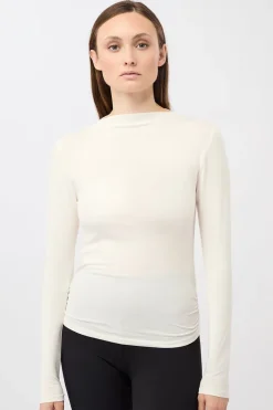 Turtle Longsleeve White<MANDALA New