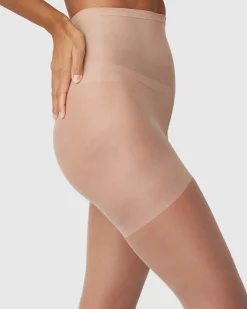 Tuva Sculpting Tights Beige<Swedish Stockings Outlet