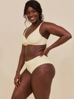 Ubud High Waist Bikini Bottom Mellow Yellow<Copenhagen Cartel New