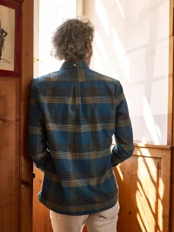 Ursido Flannel Shirt Blue<Carpasus Best Sale