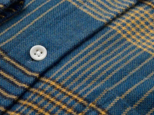 Ursido Flannel Shirt Blue<Carpasus Best Sale