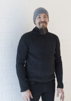 Utö Villapaita +Pituus Tumma Harmaa<niinmun Hot