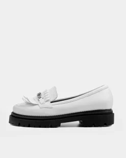 Vegaaniset Chunky Loaferit Valkoinen<BOHEMA Cheap
