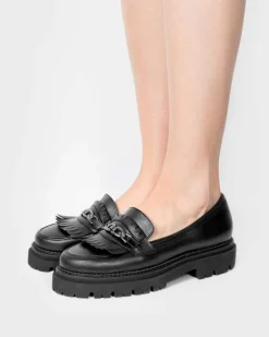 Vegaaniset Chunky Loaferit Musta<BOHEMA Cheap