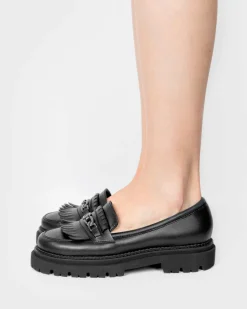 Vegaaniset Chunky Loaferit Musta<BOHEMA Cheap