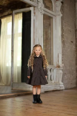 Velvet Leaves Lasten Sadetakki Ruskea<RainSisters Cheap