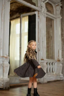 Velvet Leaves Lasten Sadetakki Ruskea<RainSisters Cheap
