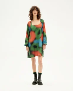 Vera Dress Black Dust<Thinking MU Fashion