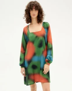 Vera Dress Black Dust<Thinking MU Fashion