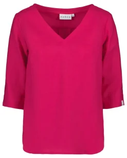 Vera Linen Blouse Peacock Pink<Nakoa Best Sale