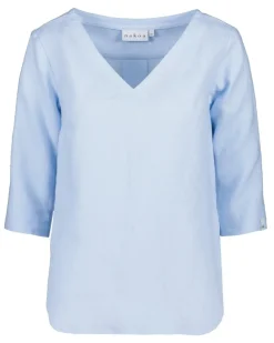 Vera Linen Blouse Sky Blue<Nakoa Hot